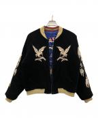 東洋エンタープライズトウヨウエンタープライズ）の古着「スカジャン」｜ブラック×ブルー