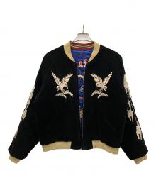 東洋エンタープライズ（トウヨウエンタープライズ）の古着「スカジャン」｜ブラック×ブルー