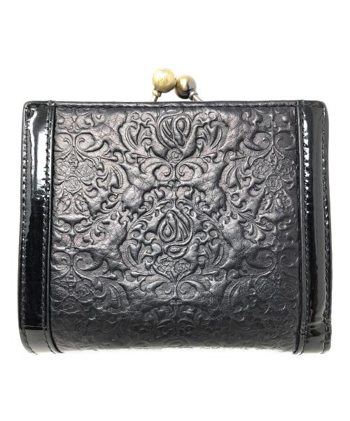 ANNA SUI（アナスイ）ANNA SUI (アナスイ) 2つ折り財布 セルパン ブラック サイズ:実寸サイズにてご確認ください。の古着・服飾アイテム