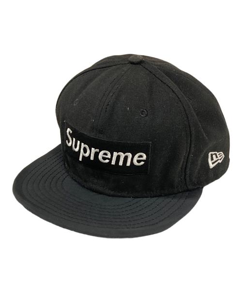 New Era（ニューエラ）New Era (ニューエラ) Supreme (シュプリーム) キャップ ブラック サイズ:59.6の古着・服飾アイテム