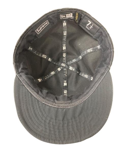 New Era（ニューエラ）New Era (ニューエラ) Supreme (シュプリーム) キャップ ブラック サイズ:59.6の古着・服飾アイテム