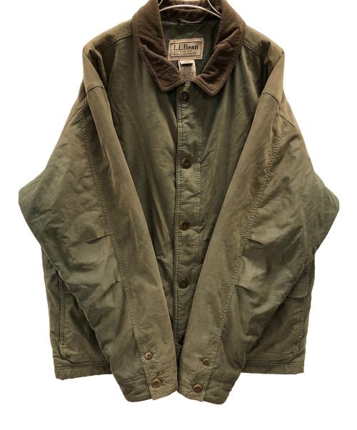 L.L.Bean（エルエルビーン）L.L.Bean (エルエルビーン) 中綿ジャケット ハンティングジャケット PRIMALOFT（プリマロフト） オリーブ サイズ:LARGEの古着・服飾アイテム