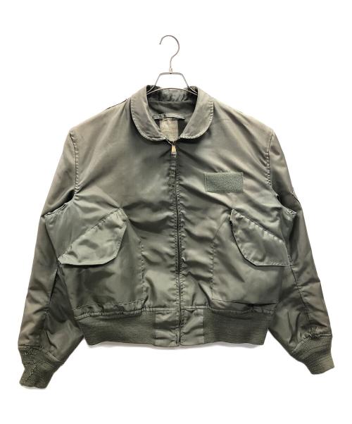 JACKET（ジャケット）JACKET (ジャケット) フライトジャケット オリーブ サイズ:実寸サイズにてご確認ください。の古着・服飾アイテム