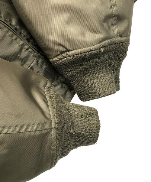 JACKET（ジャケット）JACKET (ジャケット) フライトジャケット オリーブ サイズ:実寸サイズにてご確認ください。の古着・服飾アイテム
