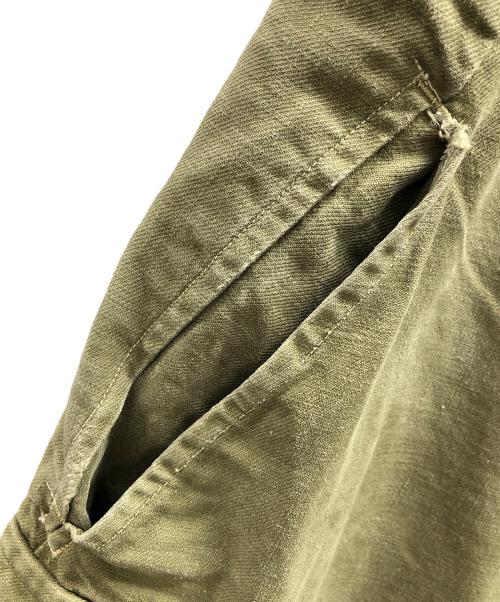 フランス軍（フランスグン）フランス軍 (フランス軍) ミリタリーパンツ オリーブ サイズ:実寸サイズにてご確認くださいの古着・服飾アイテム