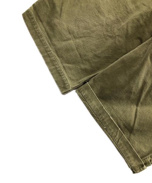 フランス軍（フランスグン）フランス軍 (フランス軍) ミリタリーパンツ オリーブ サイズ:実寸サイズにてご確認くださいの古着・服飾アイテム