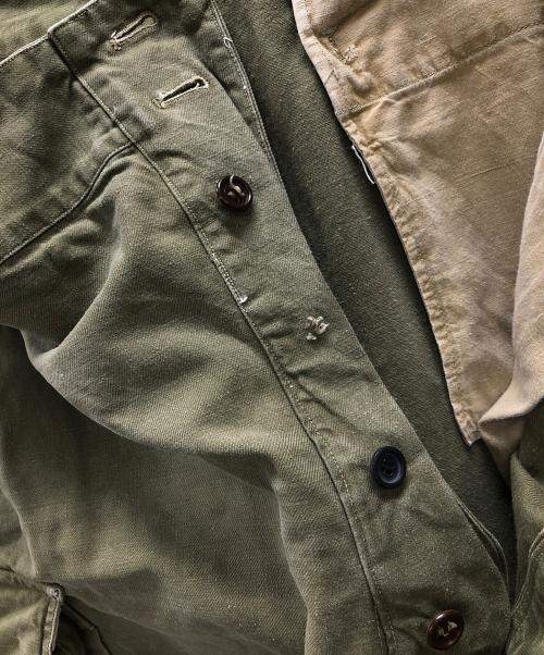 フランス軍（フランスグン）フランス軍 (フランス軍) ミリタリーパンツ オリーブ サイズ:実寸サイズにてご確認くださいの古着・服飾アイテム