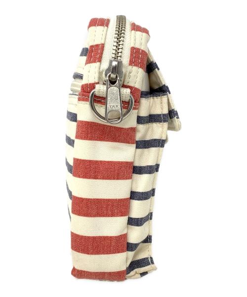 HEAD PORTER（ヘッドポーター）HEAD PORTER (ヘッドポーター) ショルダーバッグ ブルー×レッド サイズ:実寸サイズにてご確認ください。の古着・服飾アイテム