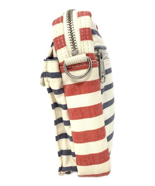 HEAD PORTER（ヘッドポーター）HEAD PORTER (ヘッドポーター) ショルダーバッグ ブルー×レッド サイズ:実寸サイズにてご確認ください。の古着・服飾アイテム