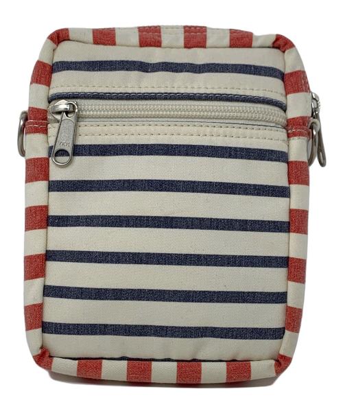 HEAD PORTER（ヘッドポーター）HEAD PORTER (ヘッドポーター) ショルダーバッグ ブルー×レッド サイズ:実寸サイズにてご確認ください。の古着・服飾アイテム