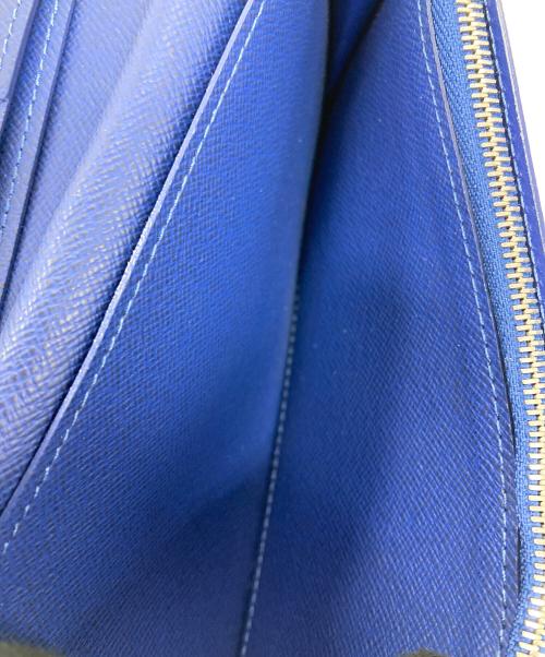 LOUIS VUITTON（ルイ ヴィトン）LOUIS VUITTON (ルイ ヴィトン) 長財布 タイガ ポルトフォイユブラザ NM ブルー サイズ:NMの古着・服飾アイテム