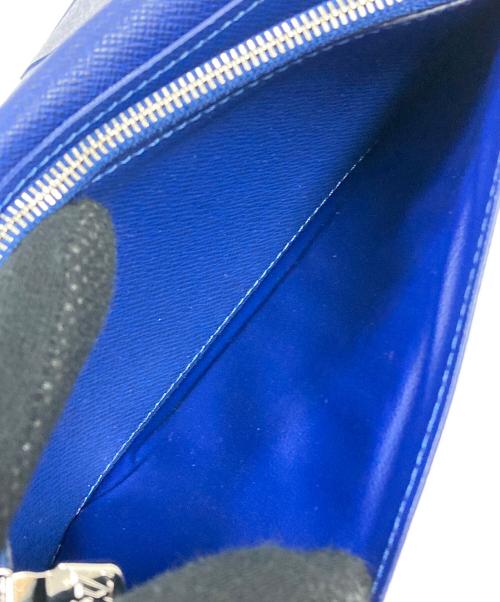 LOUIS VUITTON（ルイ ヴィトン）LOUIS VUITTON (ルイ ヴィトン) 長財布 タイガ ポルトフォイユブラザ NM ブルー サイズ:NMの古着・服飾アイテム