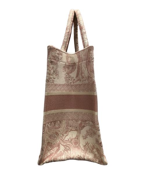Christian Dior（クリスチャン ディオール）Christian Dior (クリスチャン ディオール) トートバッグ Book Tote（ブック トート） バッグ ミディアム ピンク サイズ:実寸サイズにてご確認ください。の古着・服飾アイテム