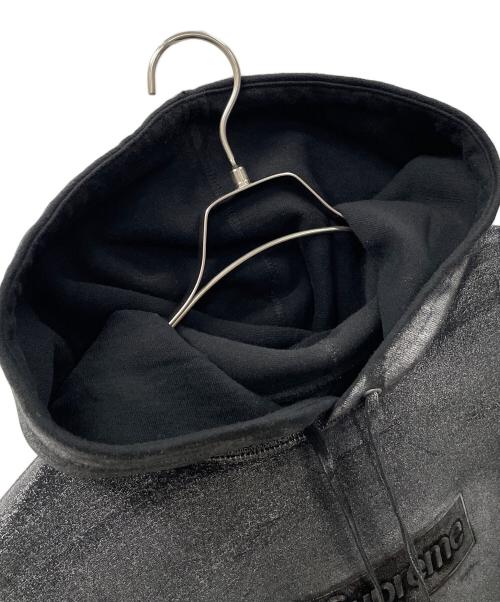 SUPREME（シュプリーム）SUPREME Maison Margiela パーカー 24SS Foil Box Logo Hooded Sweatshirt（24SS フォイル ボックス ロゴ フーデッド スウェットシャツ） ブラック サイズ:Sの古着・服飾アイテム