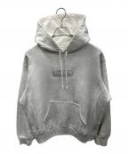 SUPREME×MARTIN MARGIELAシュプリーム×マルタン・マルジェラ）の古着「パーカー 24SS Foil Box Logo Hooded Sweatshirt（24SS フォイル ボックス ロゴ フーデッド スウェットシャツ）」｜ホワイト