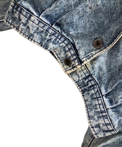 davis james（デービスジェイムス）davis james (デービスジェイムス) フリンジ デニムジャケット ブルー サイズ:9/10の古着・服飾アイテム