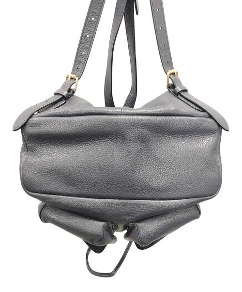 COACH（コーチ）COACH (コーチ) レザーリュック ネイビー サイズ:実寸サイズにてご確認ください。の古着・服飾アイテム