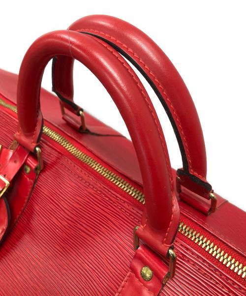 LOUIS VUITTON（ルイ ヴィトン）LOUIS VUITTON (ルイ ヴィトン) ボストンバッグ エピ キーポル50 レッド サイズ:50の古着・服飾アイテム