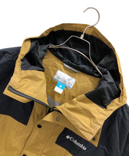 Columbia（コロンビア）Columbia (コロンビア) ムラサキスポーツ (ムラサキスポーツ) マウンテンジャケット HUNT ISLE JACKET（ハント アイル ジャケット） ベージュ×ブラック サイズ:XLの古着・服飾アイテム