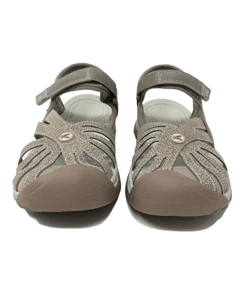 KEEN（キーン）KEEN (キーン) ローズサンダル ブラウン×ベージュ サイズ:24cmの古着・服飾アイテム
