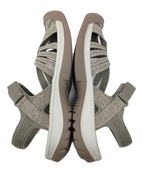 KEEN（キーン）KEEN (キーン) ローズサンダル ブラウン×ベージュ サイズ:24cmの古着・服飾アイテム