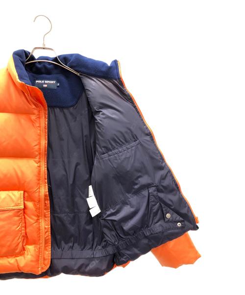 POLO SPORT（ポロスポーツ）POLO SPORT (ポロスポーツ) ダウンジャケット オレンジ サイズ:11の古着・服飾アイテム
