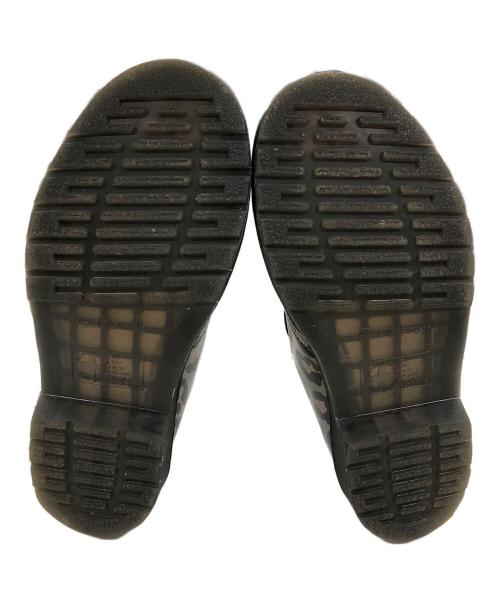 Dr.Martens（ドクターマーチン）Dr.Martens (ドクターマーチン) レザーシューズ グリーン×ブラック サイズ:UK4の古着・服飾アイテム