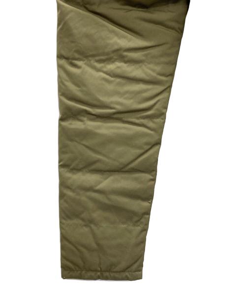 GRIP SWANY（グリップスワニー）GRIP SWANY (グリップスワニー) ファイアプルーフ ダウンキャンプパンツ オリーブ サイズ:XL 未使用品の古着・服飾アイテム