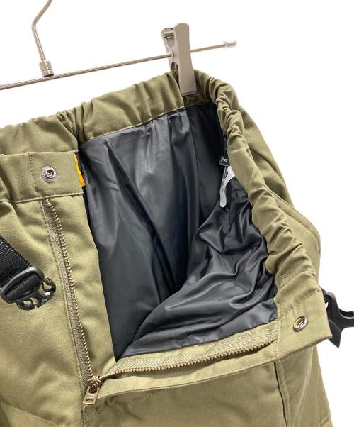 GRIP SWANY（グリップスワニー）GRIP SWANY (グリップスワニー) ファイアプルーフ ダウンキャンプパンツ オリーブ サイズ:XL 未使用品の古着・服飾アイテム