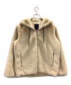 TATRASタトラス）の古着「フェイクファーブルゾン」｜ベージュ