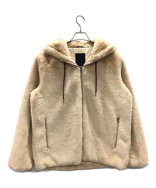 TATRAS（タトラス）TATRAS (タトラス) フェイクファーブルゾン ベージュ サイズ:04の古着・服飾アイテム