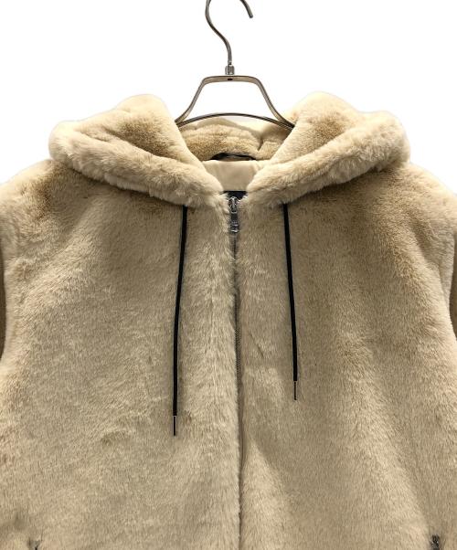TATRAS（タトラス）TATRAS (タトラス) フェイクファーブルゾン ベージュ サイズ:04の古着・服飾アイテム
