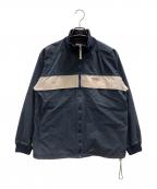 VANSバンズ）の古着「ナイロンジャケット」｜ネイビー×グレー