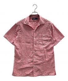 POLO RALPH LAUREN（ポロ・ラルフローレン）の古着「オープンカラーシャツ」｜ピンク×ホワイト