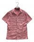 POLO RALPH LAUREN（ポロ・ラルフローレン）の古着「オープンカラーシャツ」｜ピンク×ホワイト