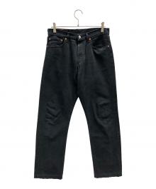 LEVI'S（リーバイス）の古着「ブラックデニムパンツ501」｜ブラック