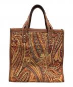 AVACATIONアヴァケーション）の古着「ハンドバッグ トートバッグ」｜ブラウン