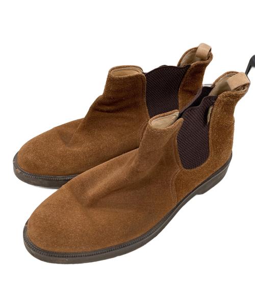 Burberry's（バーバリー）Burberry's (バーバリーズ) サイドゴアブーツ ブラウン サイズ:5 2/1の古着・服飾アイテム