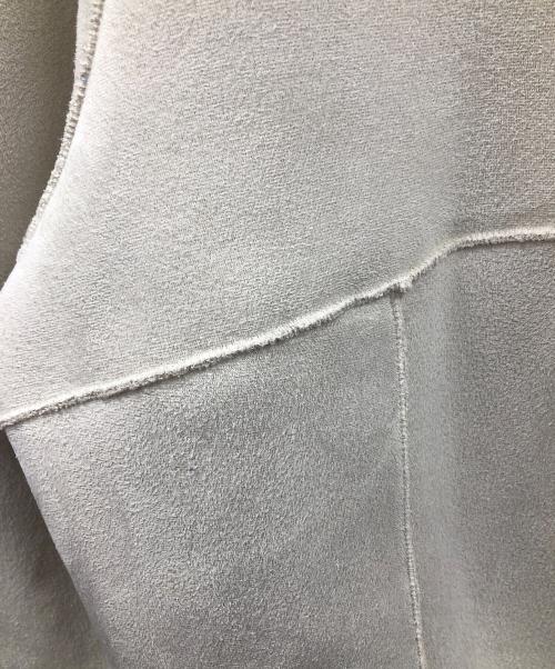 PASSIONE（パシオーネ）PASSIONE (パシオーネ) コート ノーカラーリバーシブルボアジャケット アイボリー サイズ:38の古着・服飾アイテム