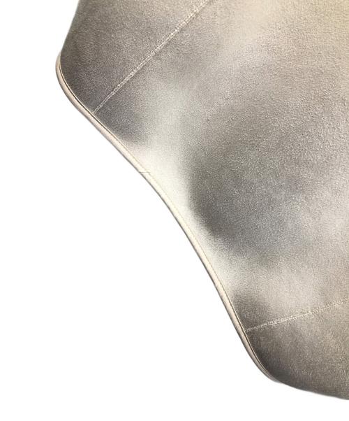 PASSIONE（パシオーネ）PASSIONE (パシオーネ) コート ノーカラーリバーシブルボアジャケット アイボリー サイズ:38の古着・服飾アイテム