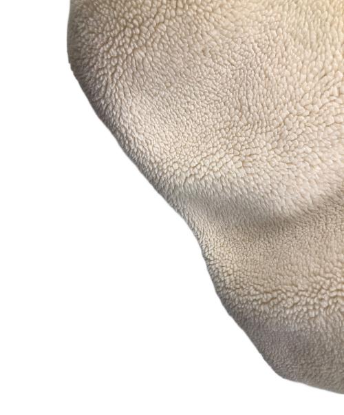 PASSIONE（パシオーネ）PASSIONE (パシオーネ) コート ノーカラーリバーシブルボアジャケット アイボリー サイズ:38の古着・服飾アイテム