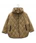 titivate（ティティベイト）の古着「中綿ジャケット フーデットキルティングショートコート」｜カーキ