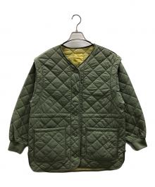niko and（ニコアンド）の古着「リバーシブルキルトジャケット」｜オリーブ