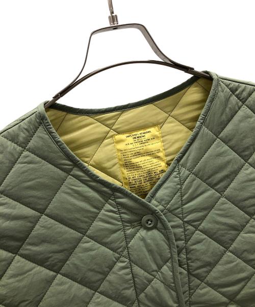 niko and（ニコアンド）niko and (ニコアンド) リバーシブルキルトジャケット オリーブ サイズ:Mの古着・服飾アイテム