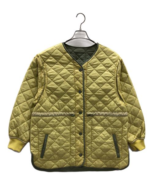 niko and（ニコアンド）niko and (ニコアンド) リバーシブルキルトジャケット オリーブ サイズ:Mの古着・服飾アイテム