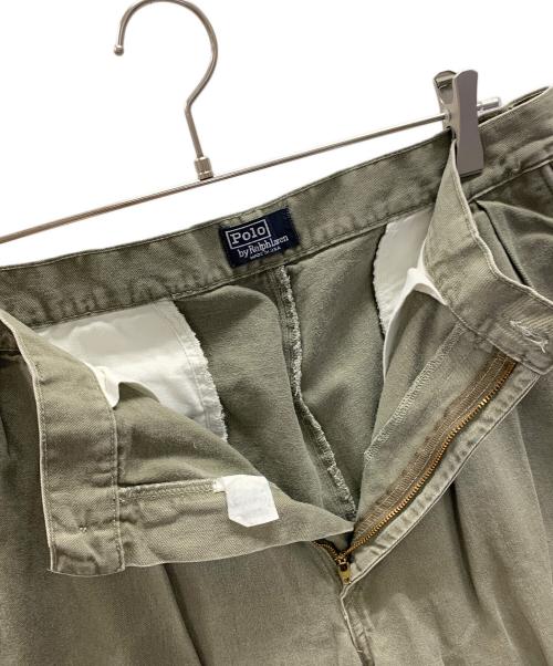 PORO（ポロ）PORO (ポロ) チノパン グレー サイズ:実寸サイズにてご確認下さい。の古着・服飾アイテム