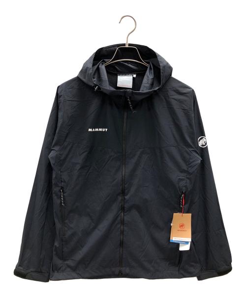 MAMMUT（マムート）MAMMUT (マムート) ナイロンジャケット グライダー 2.0 ウィンドブレーカー フーデッド ジャケット アジアンフィット ブラック サイズ:M 未使用品の古着・服飾アイテム