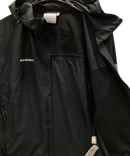 MAMMUT（マムート）MAMMUT (マムート) ナイロンジャケット グライダー 2.0 ウィンドブレーカー フーデッド ジャケット アジアンフィット ブラック サイズ:M 未使用品の古着・服飾アイテム