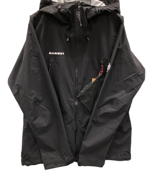 MAMMUT（マムート）MAMMUT (マムート) ナイロンジャケット マサオ ライト 2.0 ハードシェル フーデッド ジャケット ジャパンエディション アジアンフィット ブラック サイズ:M 未使用品の古着・服飾アイテム