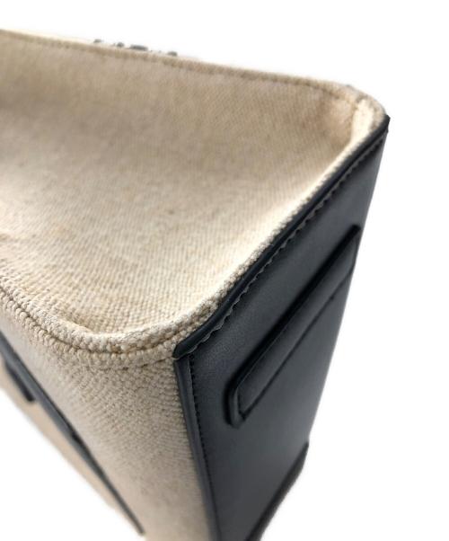 ROBINMAY（ロビンメイ）ROBINMAY (ロビンメイ) 2WAYバッグ ショルダーバッグ ハンドバッグ リネンハンドバッグ ベージュ サイズ:実寸サイズにてご確認ください。の古着・服飾アイテム